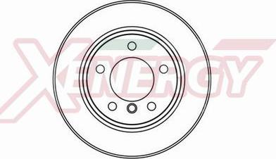 AP XENERGY X602168 - Гальмівний диск avtolavka.club