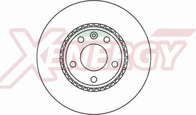 AP XENERGY X602110 - Гальмівний диск avtolavka.club