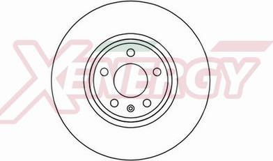 AP XENERGY X602180 - Гальмівний диск avtolavka.club