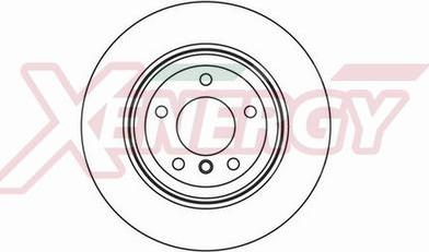 AP XENERGY X602175 - Гальмівний диск avtolavka.club