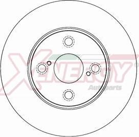 AP XENERGY X602302 - Гальмівний диск avtolavka.club