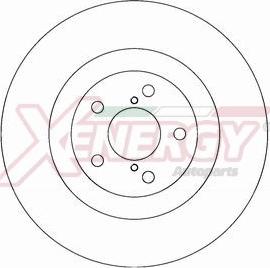 AP XENERGY X602298 - Гальмівний диск avtolavka.club