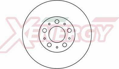 AP XENERGY X602234 - Гальмівний диск avtolavka.club