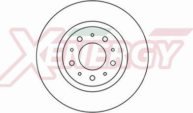 AP XENERGY X602220 - Гальмівний диск avtolavka.club