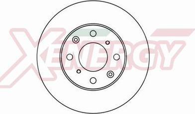 AP XENERGY X602228 - Гальмівний диск avtolavka.club