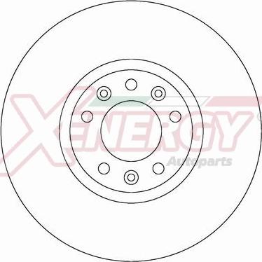 AP XENERGY X602742 - Гальмівний диск avtolavka.club