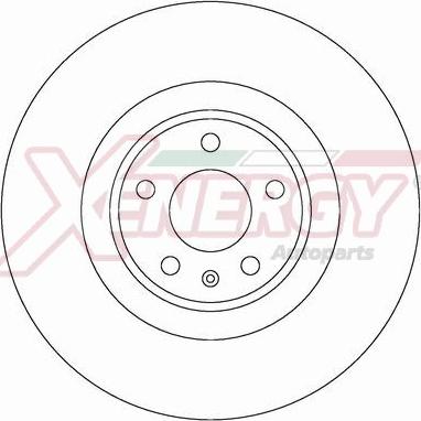 AP XENERGY X602754 - Гальмівний диск avtolavka.club