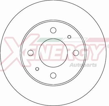 AP XENERGY X602752 - Гальмівний диск avtolavka.club