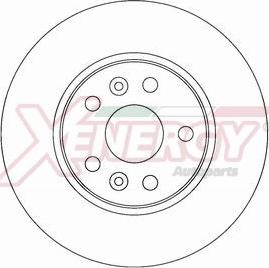 AP XENERGY X602723 - Гальмівний диск avtolavka.club