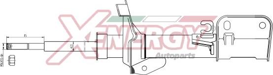 AP XENERGY X620334 - Амортизатор avtolavka.club