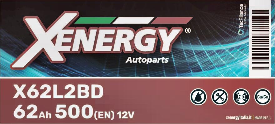 AP XENERGY X62L2BD - Стартерна акумуляторна батарея, АКБ avtolavka.club