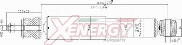 AP XENERGY X047343 - Амортизатор avtolavka.club