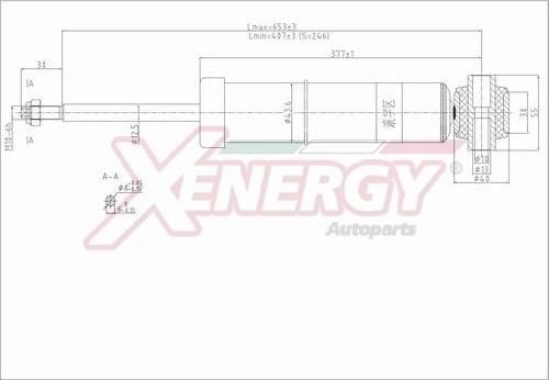 AP XENERGY X066349 - Амортизатор avtolavka.club