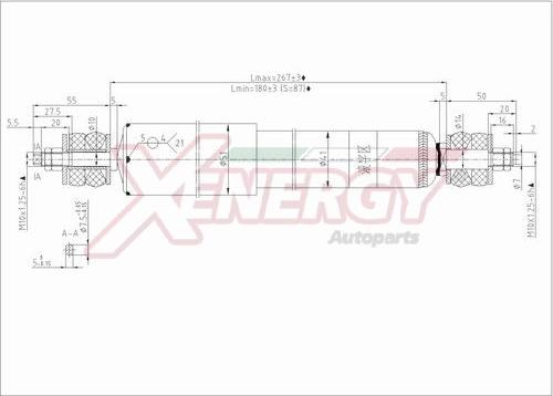 AP XENERGY X006443 - Амортизатор avtolavka.club