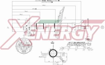 AP XENERGY X0172334 - Амортизатор avtolavka.club