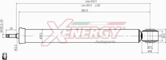 AP XENERGY X032348 - Амортизатор avtolavka.club