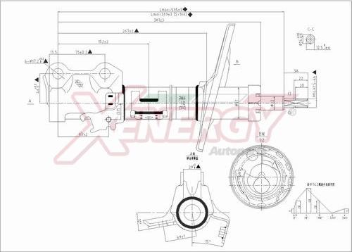 AP XENERGY X032339 - Амортизатор avtolavka.club