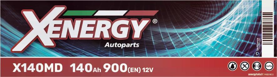 AP XENERGY X140MD - Стартерна акумуляторна батарея, АКБ avtolavka.club