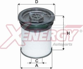 AP XENERGY X1599466 - Паливний фільтр avtolavka.club