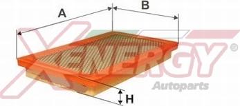 AP XENERGY X1594200 - Повітряний фільтр avtolavka.club