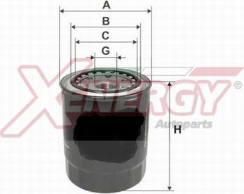 AP XENERGY X1596191 - Масляний фільтр avtolavka.club