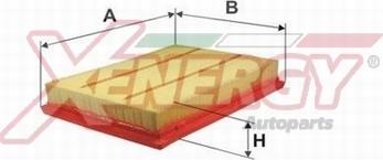 AP XENERGY X1591544 - Повітряний фільтр avtolavka.club