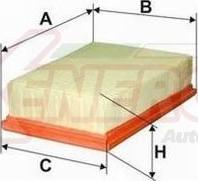AP XENERGY X1591855 - Повітряний фільтр avtolavka.club