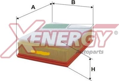 AP XENERGY X1591376 - Повітряний фільтр avtolavka.club