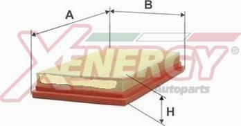 AP XENERGY X1591241 - Повітряний фільтр avtolavka.club