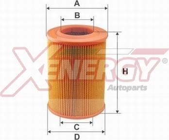 AP XENERGY X159353 - Повітряний фільтр avtolavka.club