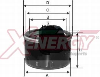 AP XENERGY X1544400 - Масляний фільтр avtolavka.club