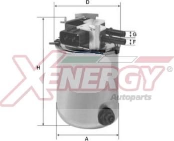 AP XENERGY X1551700 - Паливний фільтр avtolavka.club