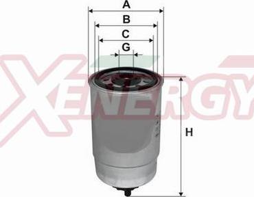 AP XENERGY X1510493 - Паливний фільтр avtolavka.club