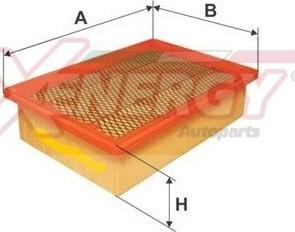 AP XENERGY X1521564 - Повітряний фільтр avtolavka.club