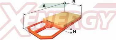 AP XENERGY X1521735 - Повітряний фільтр avtolavka.club