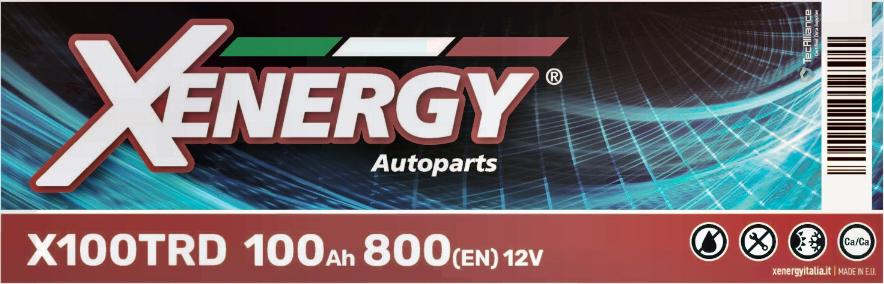 AP XENERGY X100TRD - Стартерна акумуляторна батарея, АКБ avtolavka.club