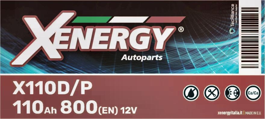 AP XENERGY X110D/P - Стартерна акумуляторна батарея, АКБ avtolavka.club