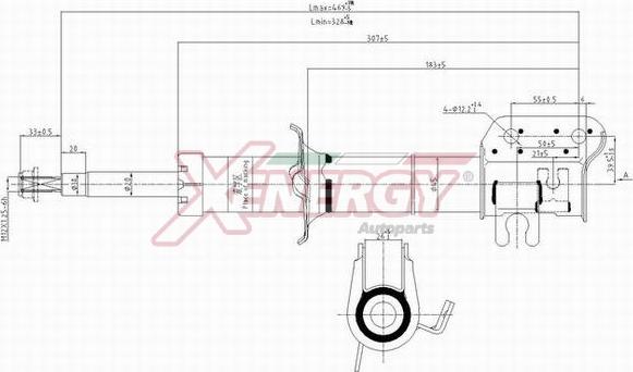 AP XENERGY X117632 - Амортизатор avtolavka.club