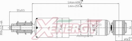 AP XENERGY X185343 - Амортизатор avtolavka.club