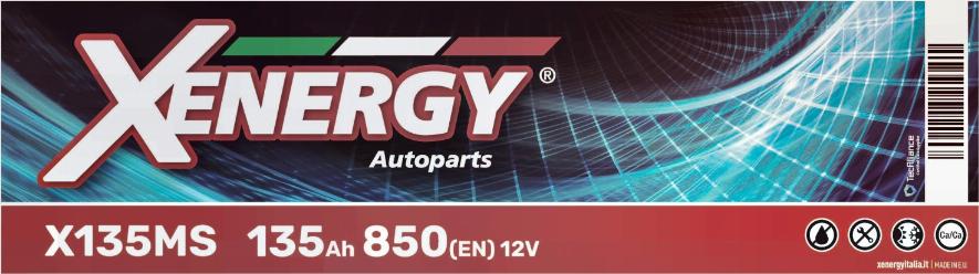 AP XENERGY X135MS - Стартерна акумуляторна батарея, АКБ avtolavka.club