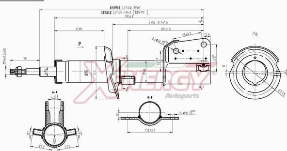 AP XENERGY X803335 - Амортизатор avtolavka.club