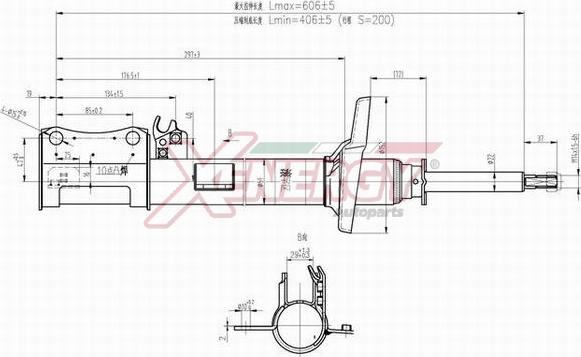 AP XENERGY X330334 - Амортизатор avtolavka.club