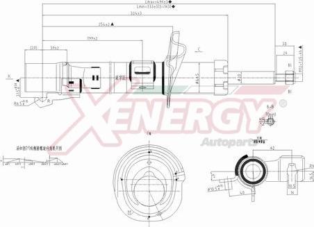 AP XENERGY X379333 - Амортизатор avtolavka.club