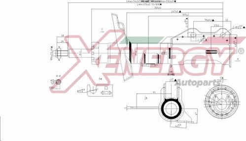 AP XENERGY X372339 - Амортизатор avtolavka.club