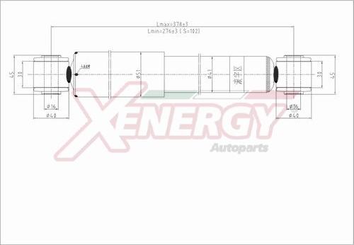 AP XENERGY X237341 - Амортизатор avtolavka.club