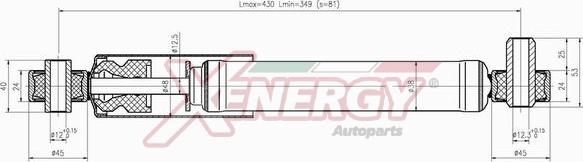 AP XENERGY X273343 - Амортизатор avtolavka.club