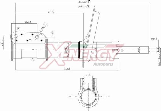 AP XENERGY X749333 - Амортизатор avtolavka.club