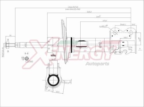 AP XENERGY X745333 - Амортизатор avtolavka.club