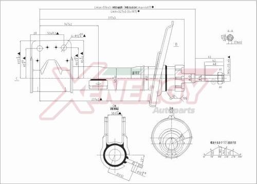 AP XENERGY X769333 - Амортизатор avtolavka.club