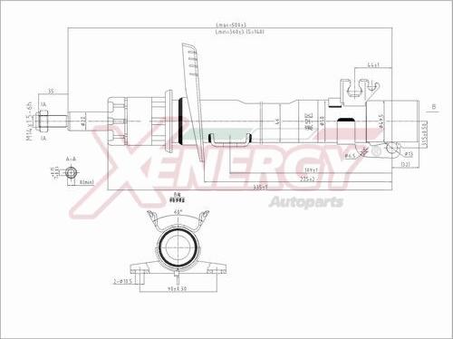 AP XENERGY X763339 - Амортизатор avtolavka.club